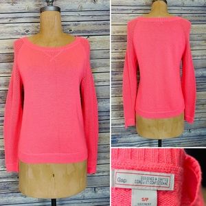 Gap Pink knit Sweater Size Small